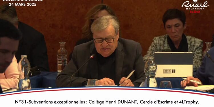 Subvention exceptionnelle : 300€ pour un séjour pédagogique de 3 jours pour le collège Henri Dunant, 5000€ pour la préparation d&rsquo;une jeune escrimeuse en vue des JO de Los Angeles