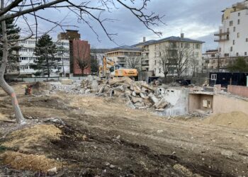 Immeuble en construction 77 rue Jules Parent à Rueil-Malmaison