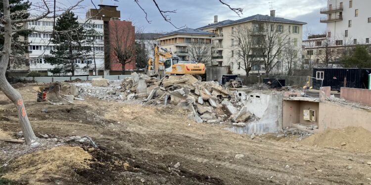 Immeuble en construction 77 rue Jules Parent à Rueil-Malmaison