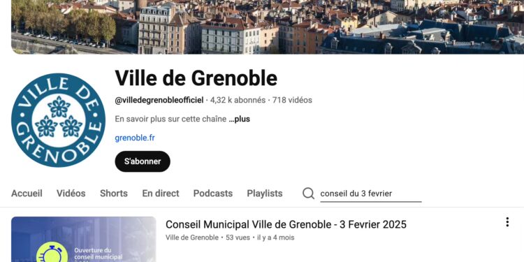 grenoble conseil municipal